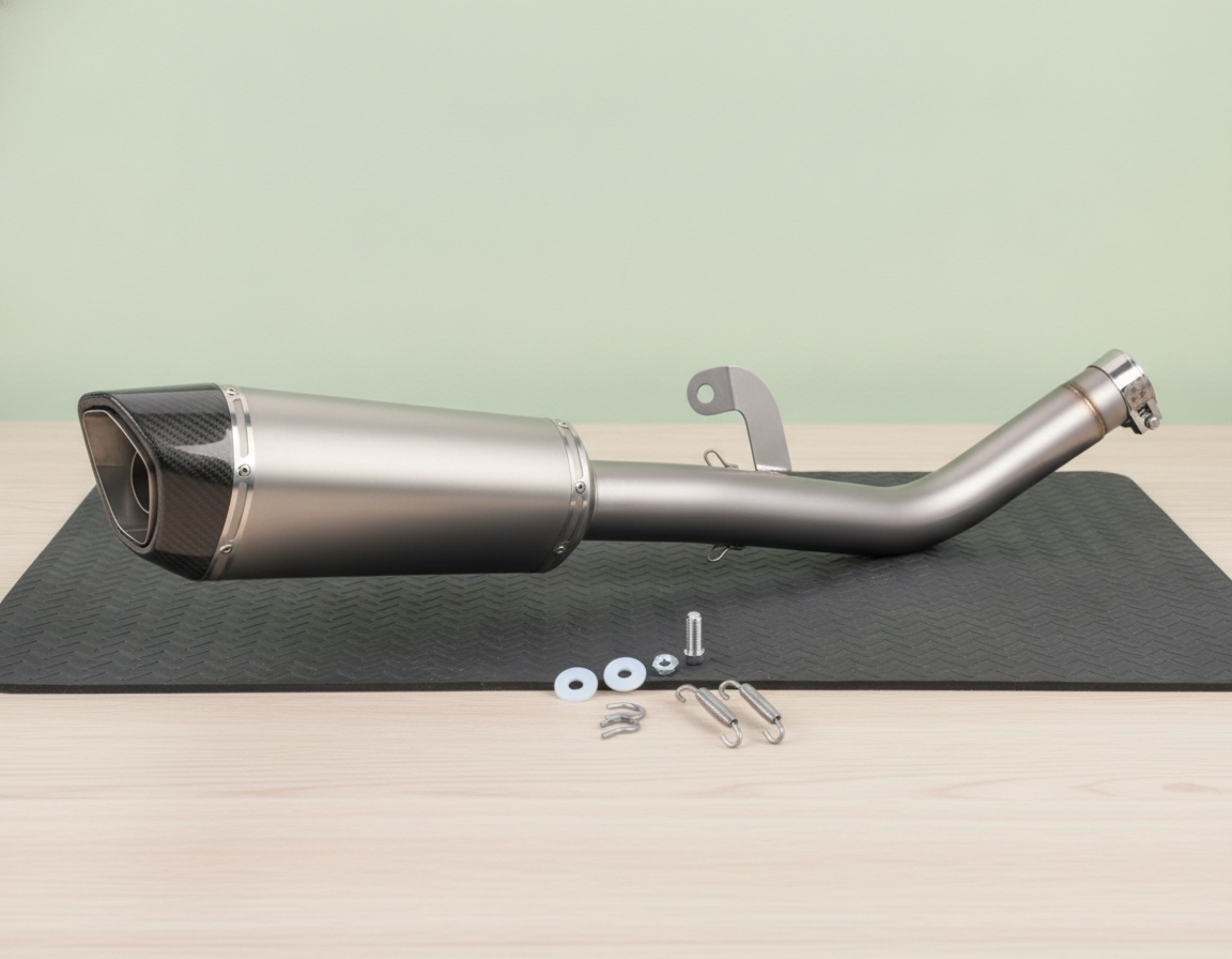 Slip-On End Section Triumph Street Triple 765 (2023-2026) Stainless Steel