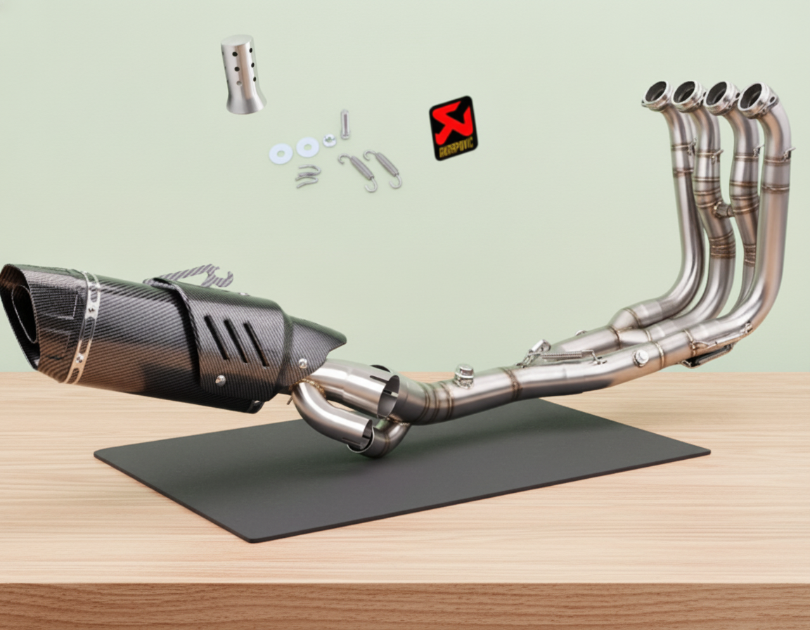 Complete Handcrafted Line for BMW S1000XR (2015-2019) Stainless Steel