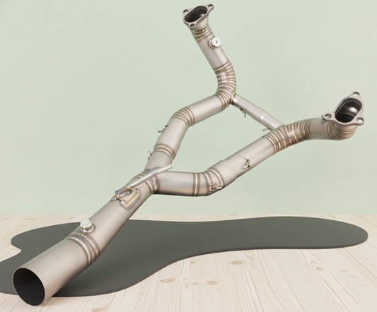 Handcrafted Exhaust Manifolds for BMW R 1200/1250 GS and R 1250 RT/RS (2012-2024) Stainless Steel
