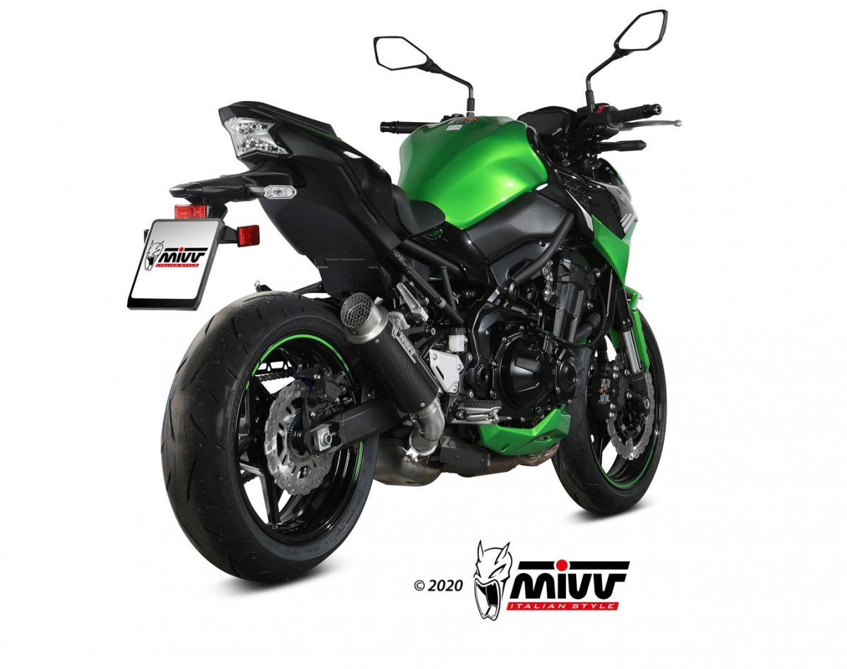 Escape homologado Mivv GP PRO en carbono para KAWASAKI Z 900 20-24