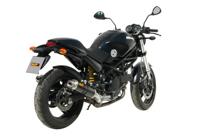 Escape no homologado Mivv GP en Carbono para Ducati Monster 695 06-08