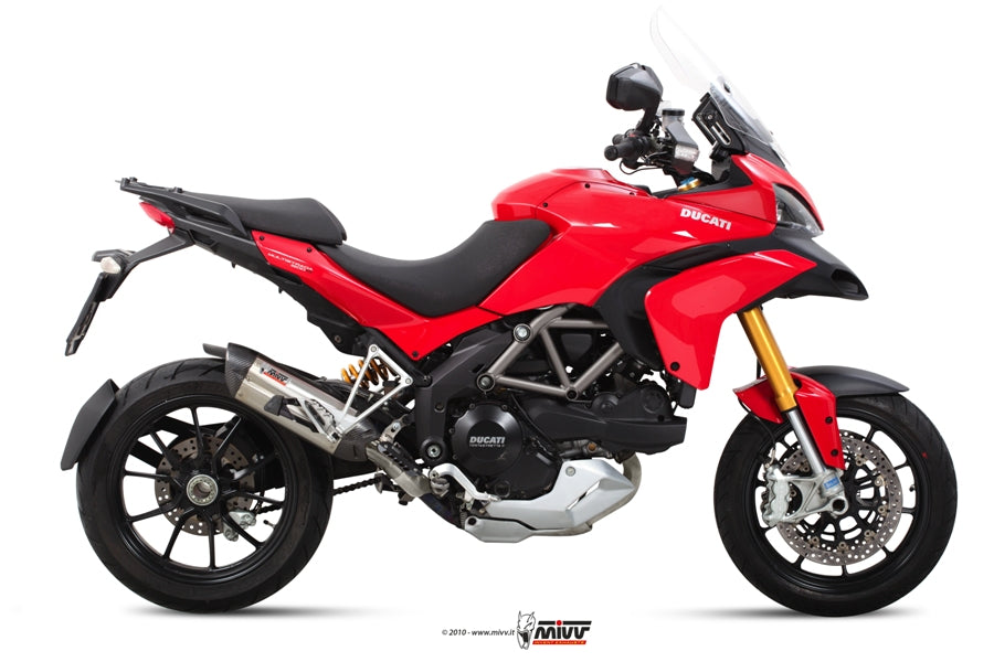 Escape homologado Mivv Suono en Acero inox. para Ducati Multistrada 1200 / S 10-14