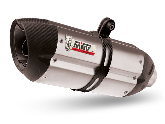 Escape homologado Mivv Suono en Acero inox. para Ducati Hypermotard 821 13-15 | Hyperstrada 821 13-15