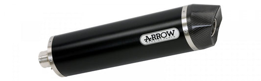 Escape ARROW Maxi Race-Tech homologado en aluminio negro para BMW F 750 GS 21-24 | F 850 GS 21-24