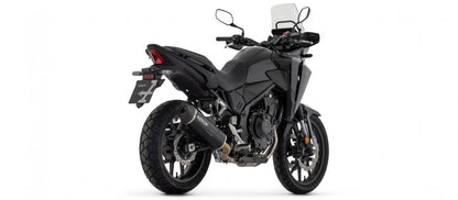 ARROW Indy Race exhaust approved in black aluminum for HONDA CB 500 F 24-25 | NX 500 24-25 