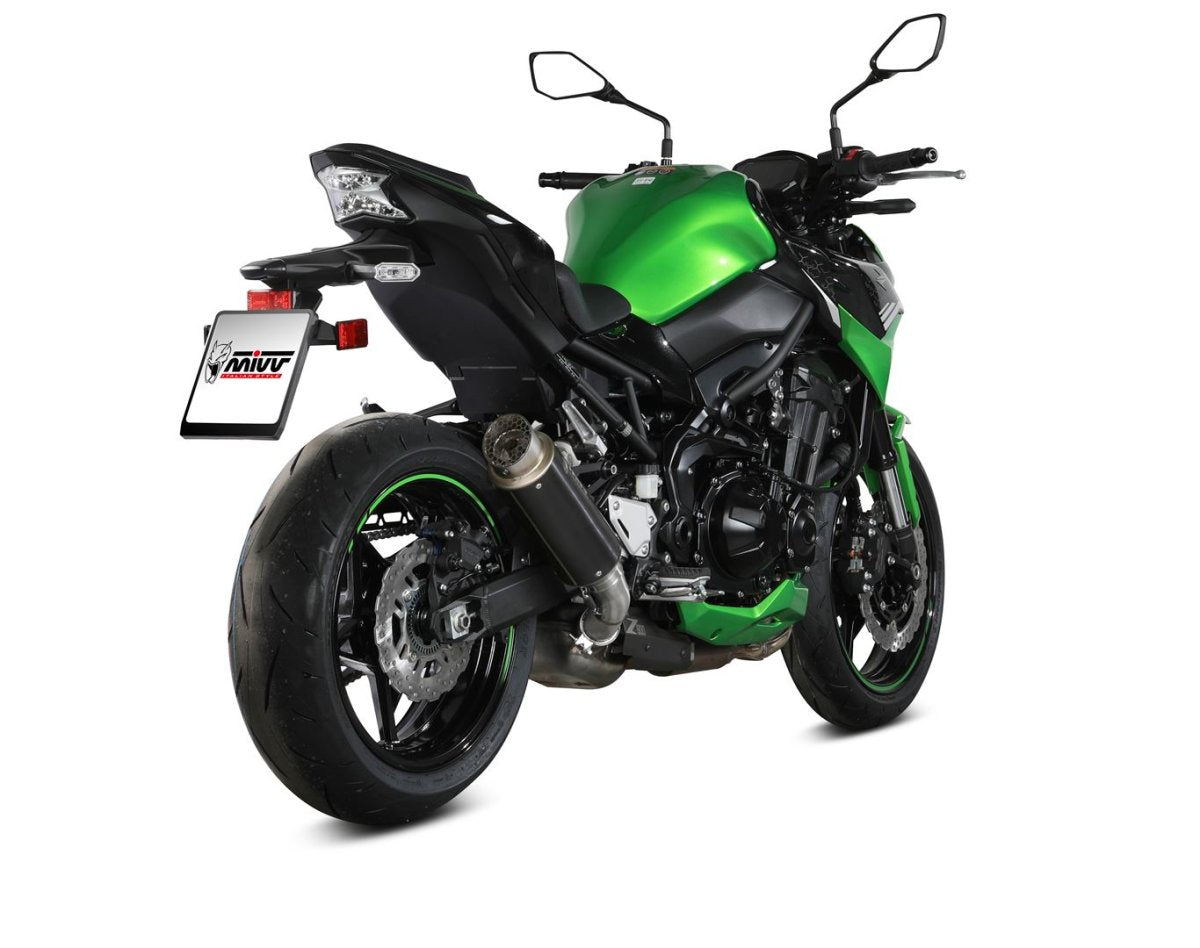 Escape homologado Mivv GP PRO en Acero negro para KAWASAKI Z 900 20-24