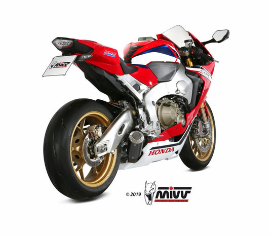 Escape no homologado Mivv MK3 en Carbono para HONDA CBR 1000 RR 17-19
