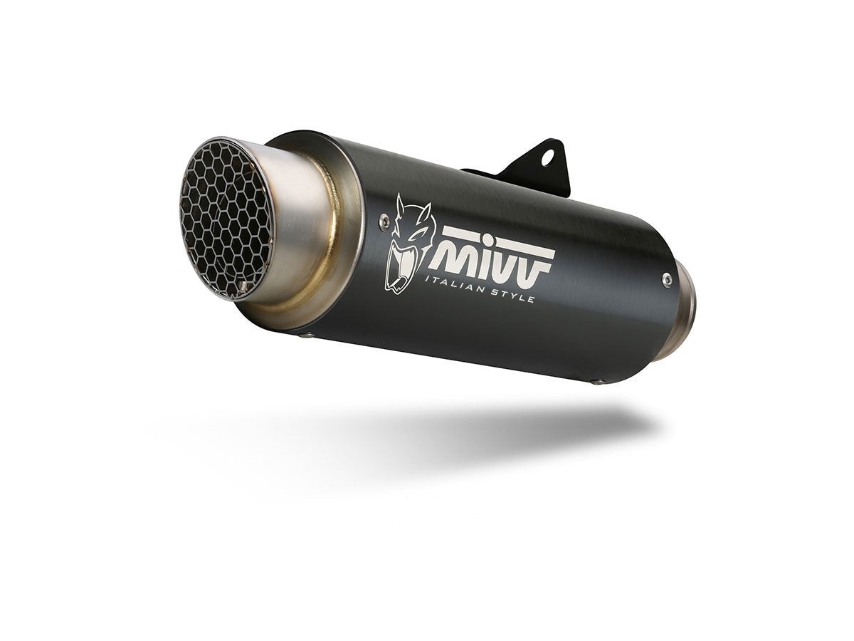Escape homologado Mivv GP PRO en Acero negro para KAWASAKI Z 900 20-24