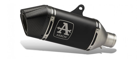 Escape ARROW Veloce homologado en titanio negro para HONDA CB 750 HORNET 23-25