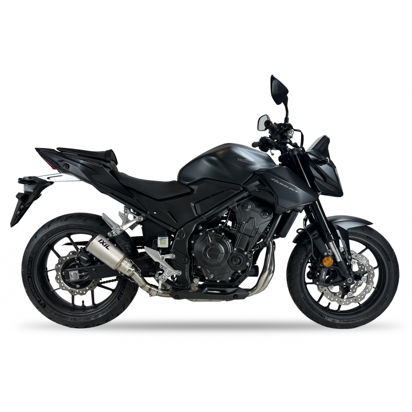 Escape IXIL RC homologado en acero inox. para HONDA NX 500 2024 | CBR 500 R 2024 | CB 500 F 2024