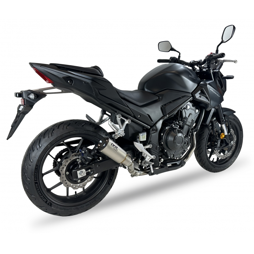 Escape IXIL RC homologado en acero inox. para HONDA NX 500 2024 | CBR 500 R 2024 | CB 500 F 2024