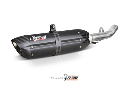 Escape homologado Mivv Suono en Acero negro para Honda CB 1000 R / NEO Sports Cafe 08-17