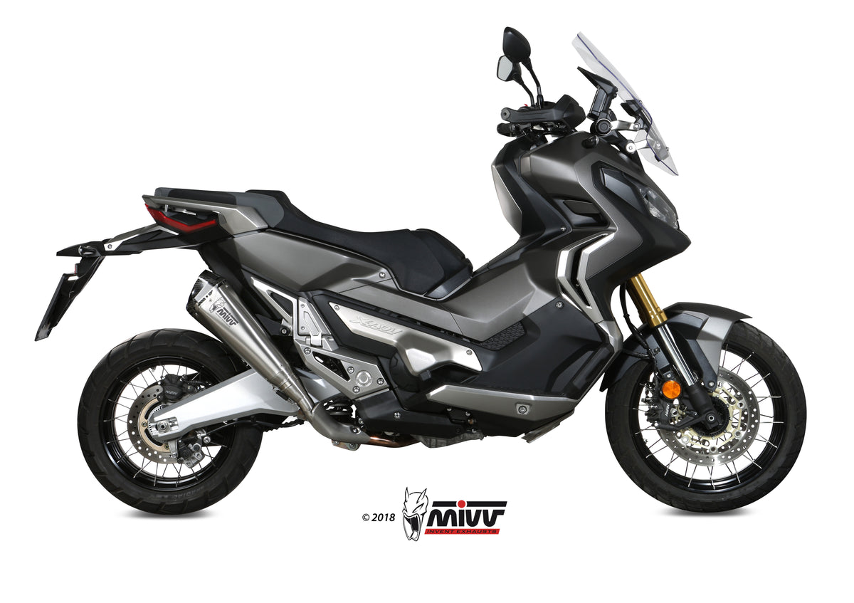 Escape homologado Mivv Delta Race en Acero inox. para Honda X-ADV 750 17-26