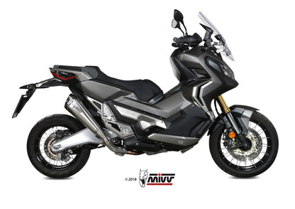 Escape homologado Mivv Delta Race en Acero inox. para Honda X-ADV 750 17-26