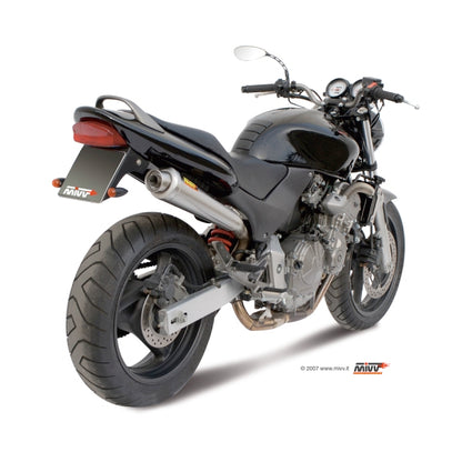 Escape de aço inoxidável aprovado pela Mivv X-CONE para HONDA CB 600 F HORNET 98-02 
