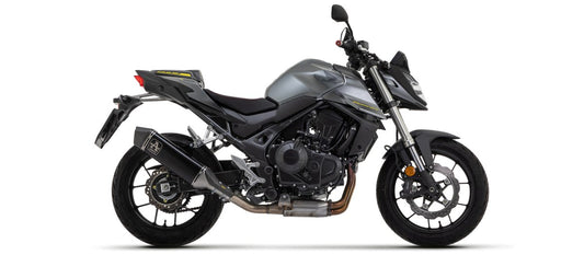 Escape Arrow Veloce No homologado en Titanio Negro para HONDA CB 750 HORNET 2023