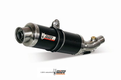 Escape de carbono aprovado pela Mivv GP para a Honda CBR 1000 RR 08-13 