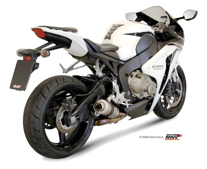 Escape de carbono aprovado pela Mivv GP para a Honda CBR 1000 RR 08-13 