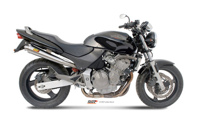 Escape de aço inoxidável aprovado pela Mivv X-CONE para HONDA CB 600 F HORNET 98-02 