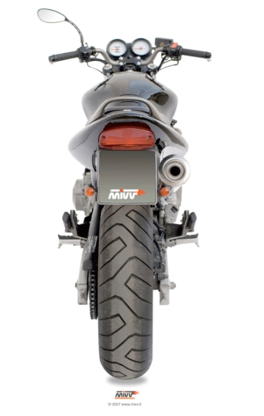 Escape de aço inoxidável aprovado pela Mivv X-CONE para HONDA CB 600 F HORNET 98-02 