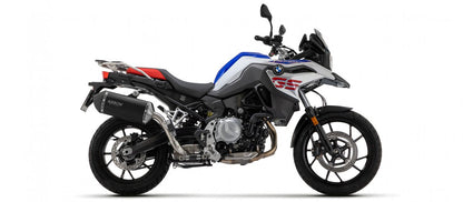 ARROW Sonora exhaust, not homologated, in black titanium for BMW F 750 GS 21-24 | F 850 GS 21-24 