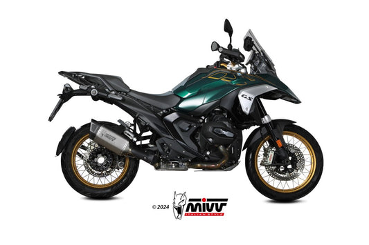 Escape homologado Mivv SR-1 en Titanio para BMW R 1300 GS 24-25