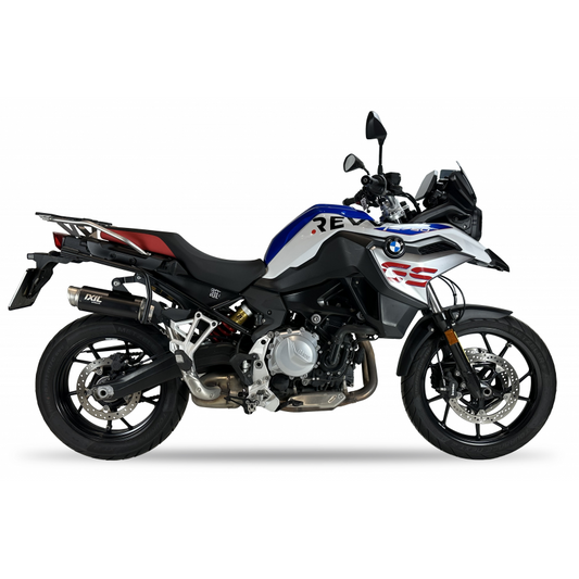 Escape IXIL RC3B no homologado en acero negro para BMW F 750 GS 18-23 | F 850 GS / ADVENTURE 18-23
