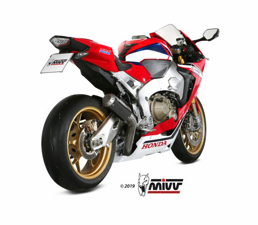 Escape no homologado Mivv MK3 en Carbono para HONDA CBR 1000 RR 17-19