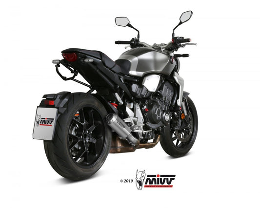 Escape homologado Mivv MK3 en Acero inox. para HONDA CB 1000 R / NEO SPORTS CAFE 18-25