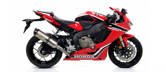 Escape ARROW Race-Tech homologado en titanio para HONDA CBR 1000 RR 17-19