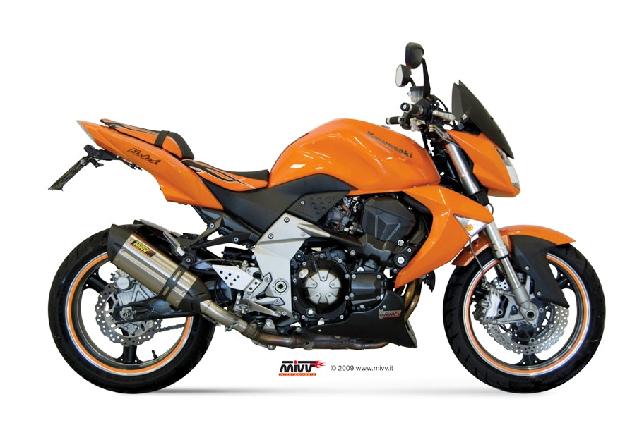 Escape homologado Mivv Suono en Acero inox. para Kawasaki Z 1000 / R 07-09