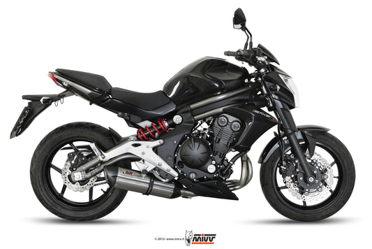Escape completo homologado Mivv Suono en Acero inox. para Kawasaki ER 6  N/F 12-16