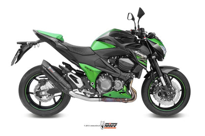 Escape homologado Mivv SUONO en Acero negro para KAWASAKI Z800 FULL 13-16