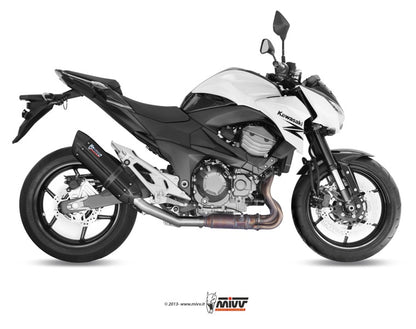 Escape homologado Mivv SUONO en Acero negro para KAWASAKI Z 800 E 13-16