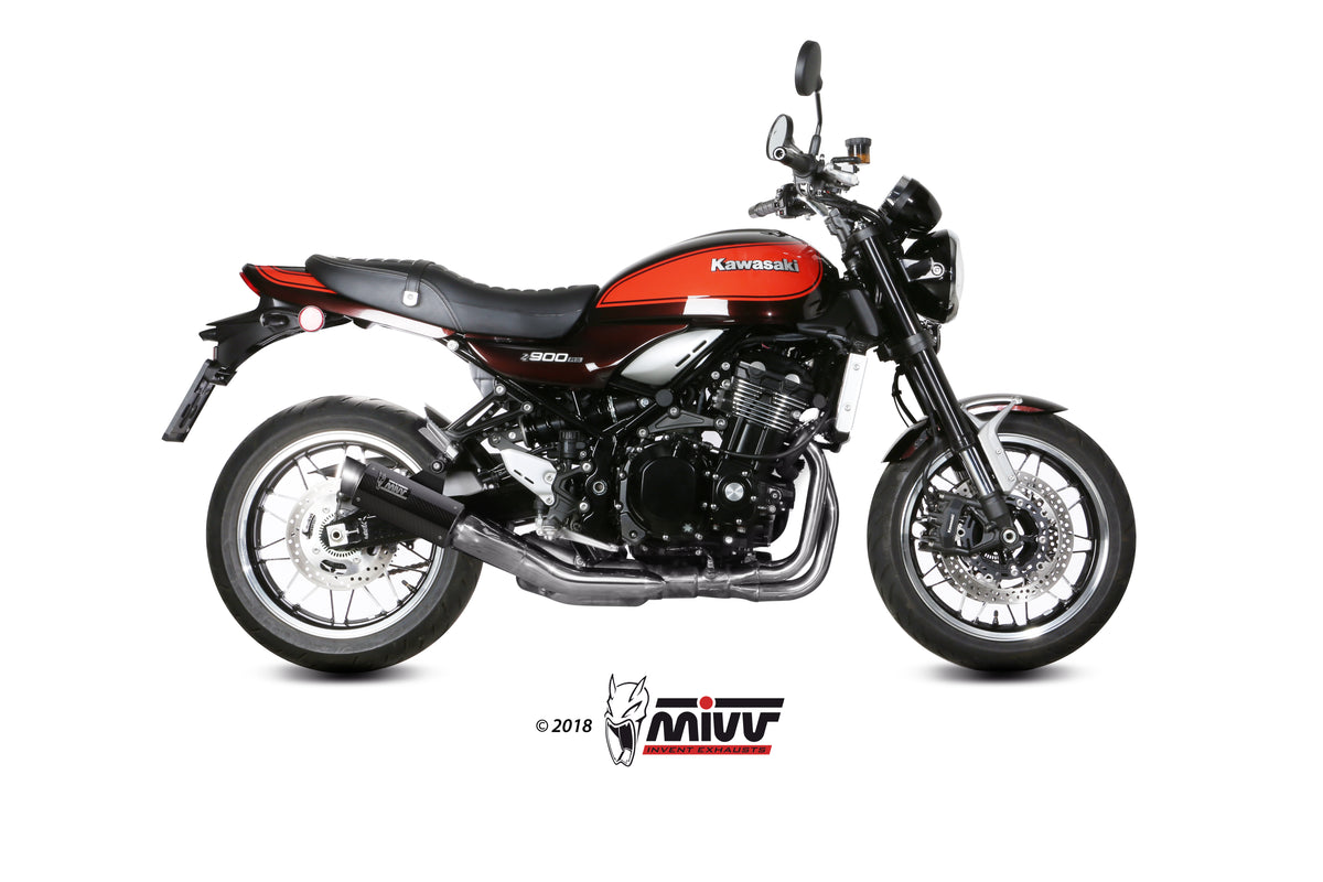 Escape homologado Mivv GP PRO en Carbono para Kawasaki Z 900 RS 18-24 - vista 2