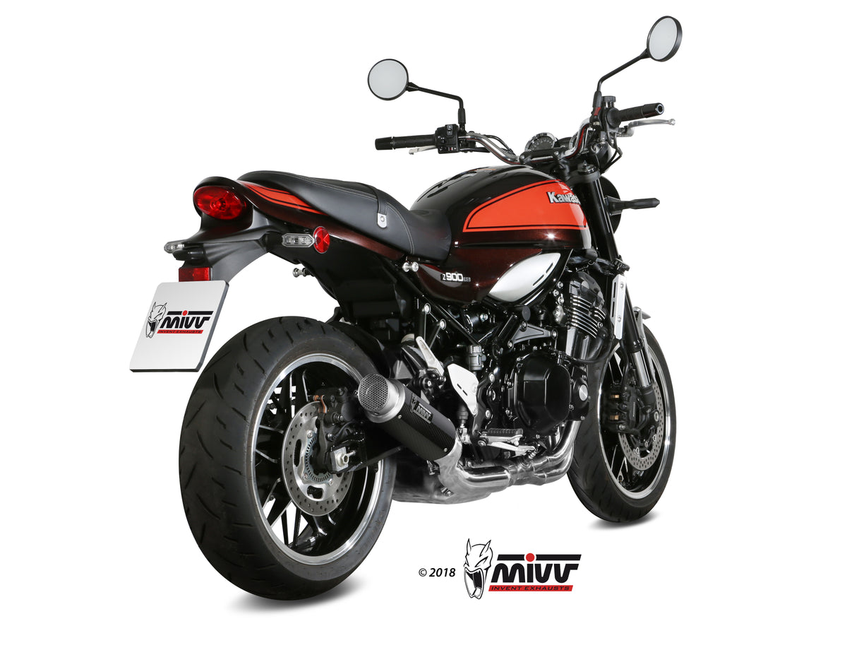 Escape homologado Mivv GP PRO en Carbono para Kawasaki Z 900 RS 18-24 - vista 3