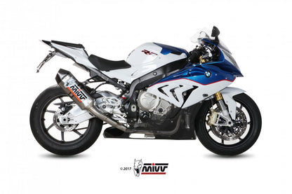 Non-homologated full exhaust Mivv FULL EXHAUST in Titanium for BMW S / M 1000 RR 15-16 