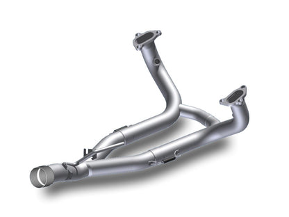 Non-homologated Mivv stainless steel collectors for BMW R 1250 GS 19-23 | R 1250 GS ADVENTURE 19-23 