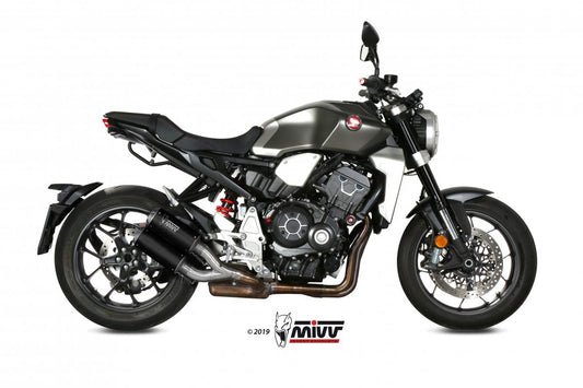 Escape homologado Mivv MK3 en Acero negro para HONDA CB 1000 R / NEO SPORTS CAFE 18-24