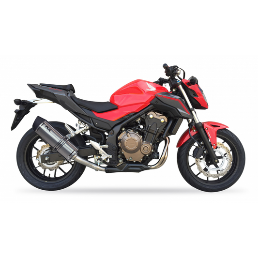 Escape IXIL SOVE homologado en acero inox. para HONDA CB 500 F 13-18 | CBR 500 R 13-18 | CB 500 X 13-18
