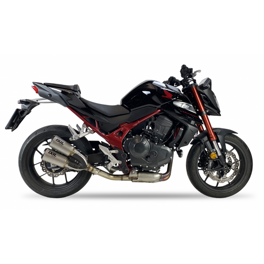 Escapes IXIL 2RC homologado en acero inox. para HONDA CB 750 HORNET 23-24