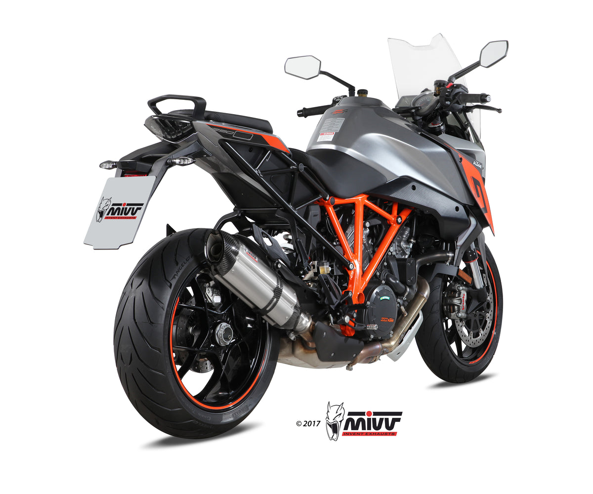 Escape homologado Mivv Suono en Acero inox. para KTM 1290 Super Duke GT 16-24