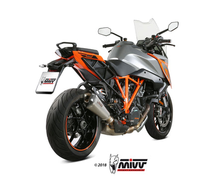 Escape homologado Mivv Delta Race en Acero inox. para KTM 1290 Super Duke GT 16-24