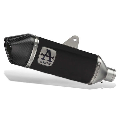 Escape Arrow Veloce Não Homologado em Alumínio Preto para HONDA CB 750 HORNET 2023 