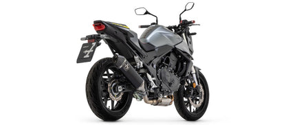 Escape Arrow Veloce Não Homologado em Alumínio Preto para HONDA CB 750 HORNET 2023 