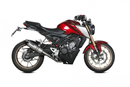 Escape completo homologado Storm GP en Acero inox. posicion alta para HONDA CB 125 R NEO SPORTS CAFÉ 21-24