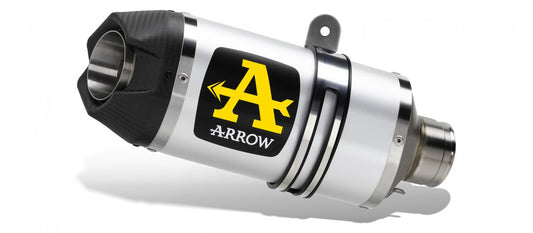 Escape ARROW Indy Race homologado en aluminio para HONDA CB 750 HORNET 23-25