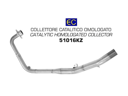 Colectores ARROW homologados en acero inoxidable para HONDA CB 125 R NEO SPORTS CAFÉ 18-20