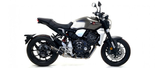 Escape ARROW GP2 homologado em nicromo preto para HONDA CB 1000 R / NEO SPORTS CAFE 18-24