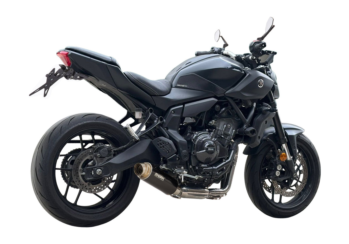 Línea Completa SHARK SRC 4 Yamaha MT-07/ R7/ Tracer 7/ XSR700 (2014-2026) HOMOLOGADO